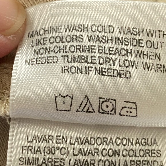 Liz Claiborne Jackie Bermuda Shorts Tan Classic Style Mid Rise Size 10 - Picture 5 of 11